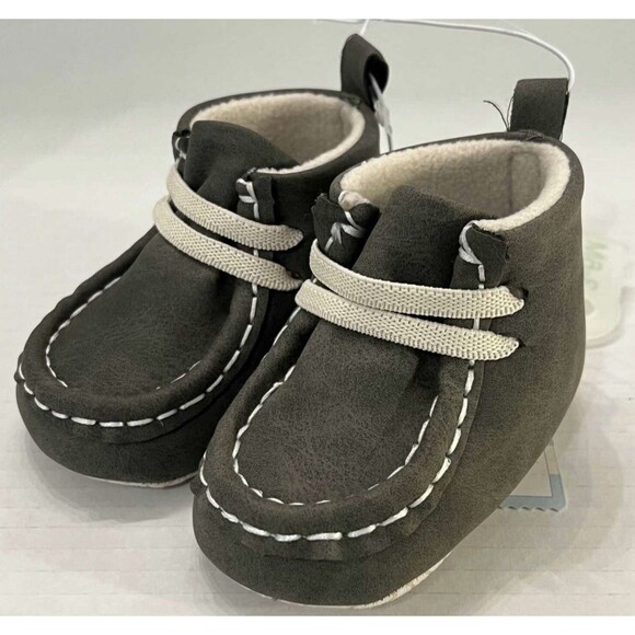 NWT Cat & Jack Baby Shoes, Size 3-6 Months, Soft Sole Moccasins, Smoke-Free Home - Picture 1 of 4
